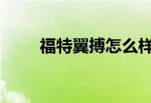  福特翼搏怎么样 福特翼博综合评测 