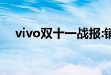  vivo双十一战报:销量再创新高 多次夺冠 