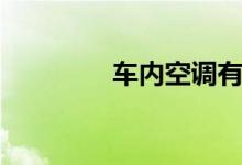 车内空调有异味如何处理  
