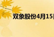 双象股份4月15日个股价格行情查询