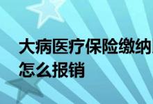 大病医疗保险缴纳比例是多少 大病医疗保险怎么报销 