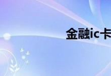 金融ic卡（金融ic卡）