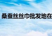 桑蚕丝丝巾批发地在哪（桑蚕丝丝巾怎么洗）