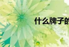  什么牌子的儿童自行车好 