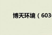 博天环境（603603）股票预测统计