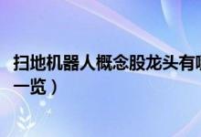 扫地机器人概念股龙头有哪些（2022年扫地机器人板块股票一览）