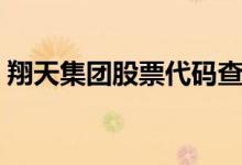 翔天集团股票代码查询 翔天集团股票是真假 