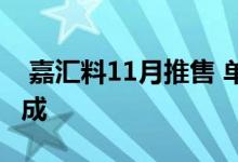  嘉汇料11月推售 单位由300呎起 中细户佔七成 