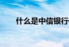 什么是中信银行信用卡持卡确认项目