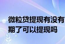 微粒贷提现有没有时间限制 微粒贷身份证过期了可以提现吗