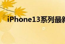  iPhone13系列最新消息 或将采用BOE屏 