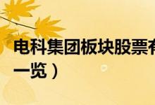 电科集团板块股票有哪些（电科集团概念股票一览）
