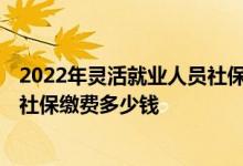 2022年灵活就业人员社保缴费怎么交 2022年灵活就业人员社保缴费多少钱 