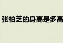 张柏芝的身高是多高（张柏芝的身高是多少）