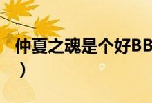 仲夏之魂是个好BB啊（仲夏之魂是个好BB啊）
