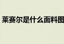 莱赛尔是什么面料图片（莱赛尔是什么面料）