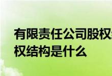 有限责任公司股权结构模式 有限责任公司股权结构是什么 