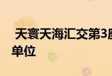  天寰天海汇交第3座28楼N室 330呎1房标準单位 