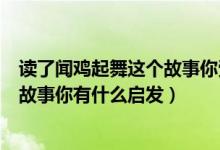 读了闻鸡起舞这个故事你受到了什么启发（读了闻鸡起舞的故事你有什么启发）