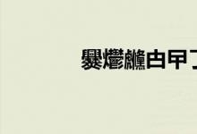 爨爩虪甴曱孒灬趸（怎么读）