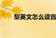 梨英文怎么读音视频（梨英文怎么）