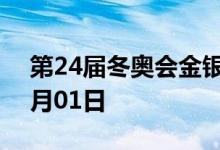 第24届冬奥会金银纪念币价格表 2022年08月01日