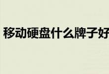移动硬盘什么牌子好（移动硬盘什么牌子好）