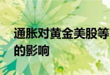 通胀对黄金美股等市场影响几何 通胀对黄金的影响