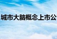 城市大脑概念上市公司有哪些（看看有哪些 ）