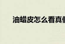 油蜡皮怎么看真假（油蜡皮怎么保养）