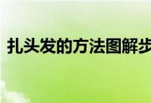  扎头发的方法图解步骤 初学者一定不能错过 