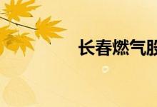 长春燃气股票表现怎么样