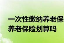 一次性缴纳养老保险需要多少钱 一次性缴纳养老保险划算吗 