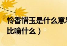 怜香惜玉是什么意思怜香惜玉代表什么意思（比喻什么）