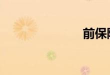 前保险杠裂开 