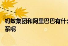 蚂蚁集团和阿里巴巴有什么区别 蚂蚁集团和阿里巴巴什么关系呢