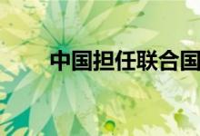 中国担任联合国安理会8月轮值主席