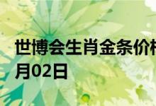 世博会生肖金条价格今天多少一克 2022年08月02日