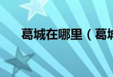 葛城在哪里（葛城在哪里啊~~~~~`）
