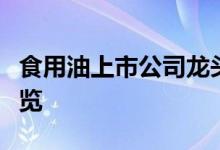 食用油上市公司龙头有哪些食用油股票概念一览