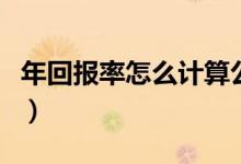 年回报率怎么计算公式（年回报率是什么意思）