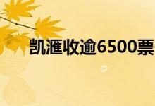  凯滙收逾6500票 成第四季新盘收票王 