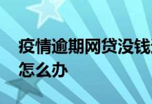 疫情逾期网贷没钱还怎么办 全面逾期没钱还怎么办