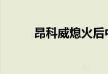昂科威熄火后中控屏幕台一直亮 