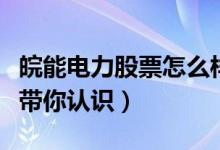 皖能电力股票怎么样（皖能电力盈利能力分析带你认识）