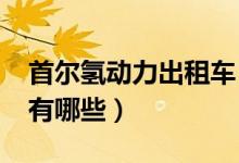 首尔氢动力出租车（2019氢动力汽车概念股有哪些）