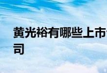 黄光裕有哪些上市公司 黄光裕有几家上市公司 