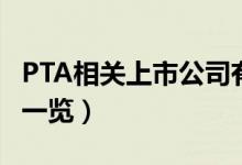 PTA相关上市公司有哪些（PTA上市公司龙头一览）