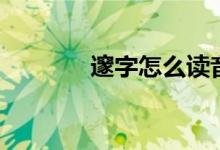 邃字怎么读音（邃字怎么读）