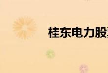 桂东电力股票走势行情一览